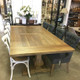Provincial Trestle Dining Table 270cm - Antique French Oak - Size: 76H x 275W x 120D (cm) - French Provincial style
