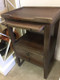 Eton 2 Drawer Side Table with Pull-Out Shelf - Cocoa
