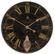 Bond Street 30" Black Wall Clock Contemporary style Clock Decor