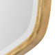 Duronia Antiqued Gold Mirror - Sale on Mid-Century Modern style Wall Mirrors