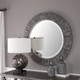 Wenton Round Aged Wood Mirror - Melbourne, Sydney, Brisbane delivery