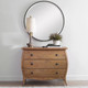Benedo Round Mirror - Size: 107H x 107W x 4D (cm) - Mid-Century Modern style