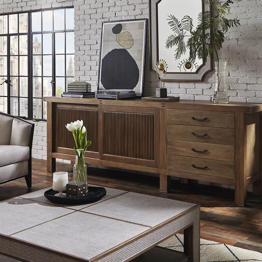 Finsbury Sideboard w/ Sliding Doors