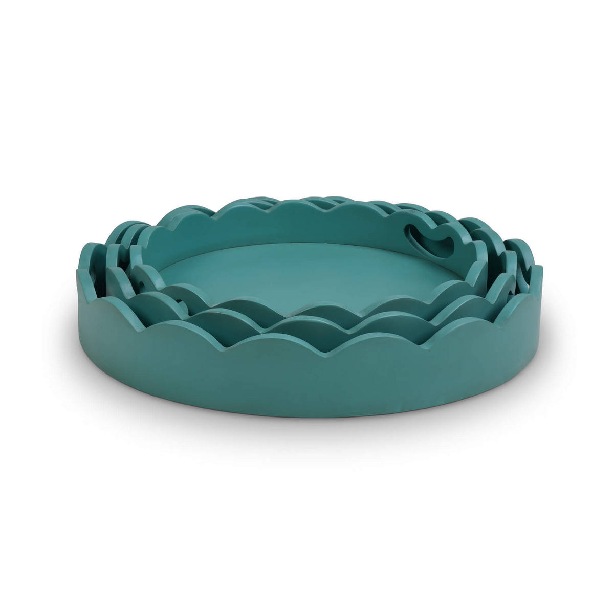 Chloe Set Of 3 Round Trays
