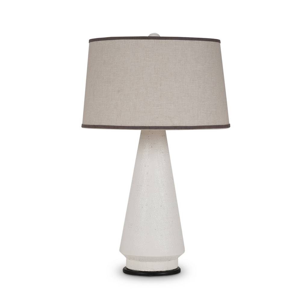 Mason Table Lamp w/ Raffia