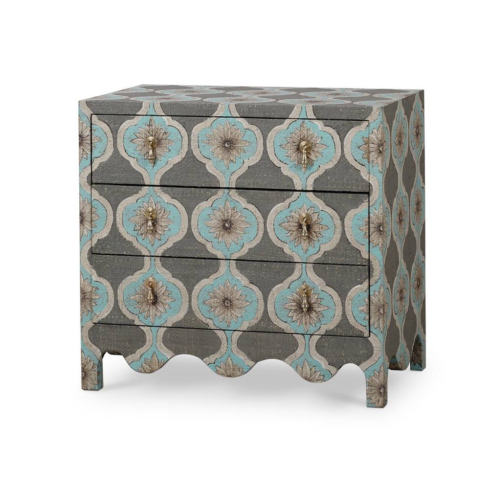 Chloe Small Dresser w/ Rafia