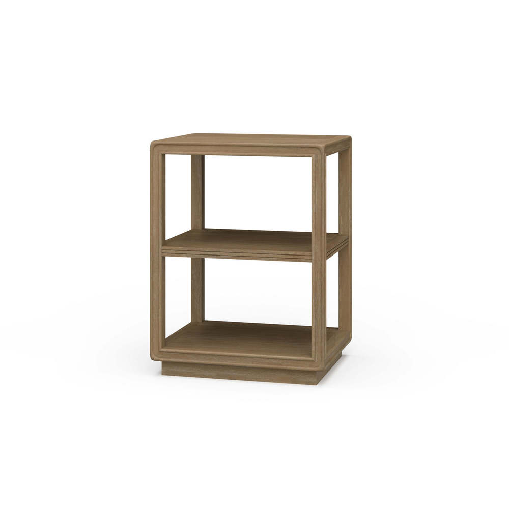 Cohan End Table w/ Wood Shelf