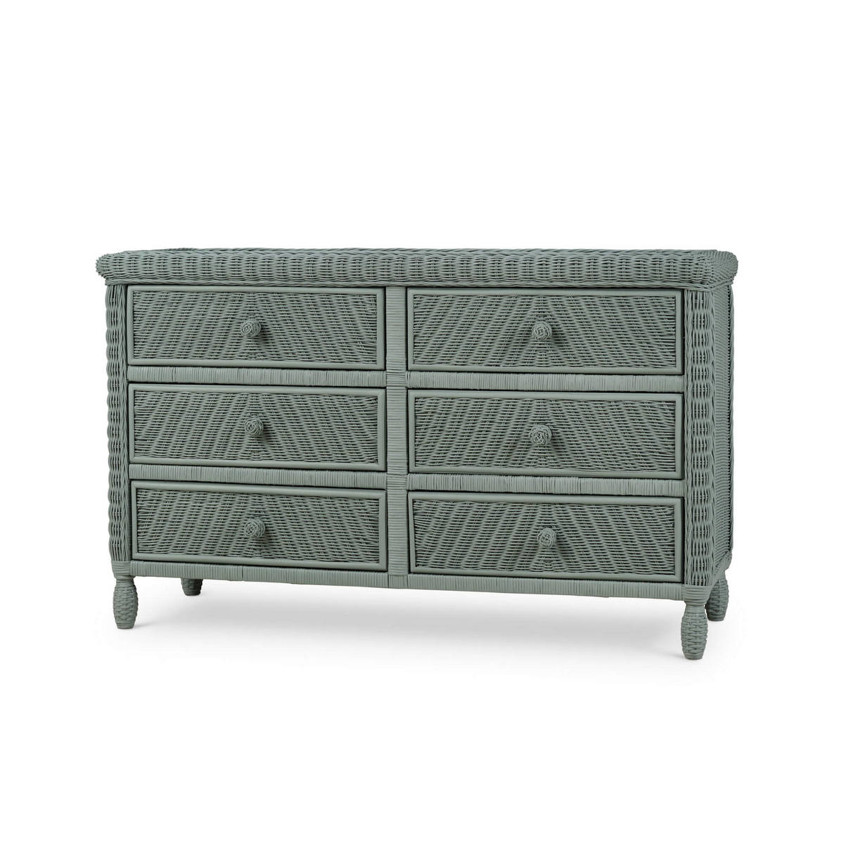 Rabana Rattan 6 Drawer Dresser