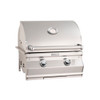 Fire Magic Choice Multi-User CM430I 24-Inch Built-In Propane Gas Grill With Analog Thermometer - CM430I-RT1P