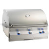 Fire Magic Aurora A790I 36-Inch Built-In Propane Gas Grill With One Infrared Burner, Rotisserie, And Analog Thermometer - A790I-8LAP