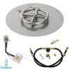 American Fire Products-round-12x6-kit-whp-sc-Propane