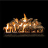 Arizona Weathered Oak Jumbo Vented Gas Logs by Grand Canyon Gas Logs