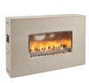 The Outdoor GreatRoom Company 60-Inch Linear Ready-to-Finish Single-Sided Natural Gas Fireplace W/ Direct Spark Ignition