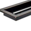 American Fire Products 30" x 6" Oil Rubbed Bronze Linear Drop-In Fire Pit Pan - OB-LCB-30