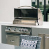 Summerset Sizzler 32-Inch 4-Burner Built-In Natural Gas Grill With Rear Infrared Burner - SIZ32-NG