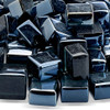 American Fire Glass 1/2" Black Luster 2.0 Cubes - AFF-BLKLST12-2-10