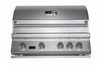 Whistler 4-Burner 102 x 28-Inch Gas Grill Island with Infrared Rear Burner, Refrigerator, Sink, and Rotisserie Kit