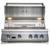 Whistler 4-Burner 102 x 28-Inch Gas Grill Island with Infrared Rear Burner, Refrigerator, Double Side Burner, and Rotisserie Kit