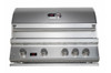 Whistler 34-Inch 4-Burner Built-In Gas Grill With Rear Infrared Burner, Grill Lights, Rotisserie Kit & Cover