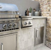 Whistler Built-In Gas Double Side Burner with Lid