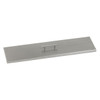 American Fire Products Stainless Steel Cover for Linear Drop-In Fire Pit Pan - SS-CV-LCB-30