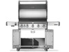 Napoleon Rogue PRO 625 5-Burner Gas Grill with Infrared Side Burner - RP625SIBXSS-2