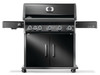 Napoleon Rogue PRO 625 SIB 5-Burner Gas Grill with Infrared Side Burner - Black - RP625SIBXK-2