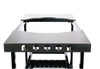 Primo Steel Cart With Stainless Steel Side Tables For Oval Junior
