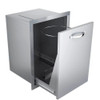 End Zone Single Trash Bin Module