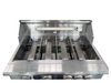 End Zone BBQ Kitchens ALL Pro 32 built in gas grill inside look