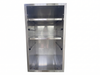 end zone bbq kitchen open shelf cabinet showing 2 removable shelves