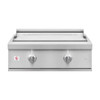 Summerset Pro Series 30-Inch 2-Burner Built-In Commercial Style Flat Top Griddle