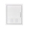 Summerset 18-Inch Stainless Steel Right-Hinged Vented Vertical Single Access Door