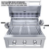Sunstone Ruby 30-in 3-Burner Built-In Grill