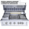 Sunstone Ruby 42-in 5-Burner Built-In Grill w/ Rotisserie
