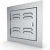 Sunstone Classic Series 12-Inch Stainless Steel Left-Hinge Vented Single Access Door