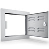 Sunstone Classic Series 12-Inch Stainless Steel Right-Hinge Vented Single Access Door