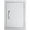 Sunstone Classic Series 17-Inch Stainless Steel Vertical Single Access Door