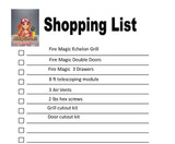 Shopping List