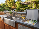 End Zone BBQ Sinks & Ice Bins