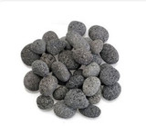 DIY Fire Pit Tumbled Lava Stones