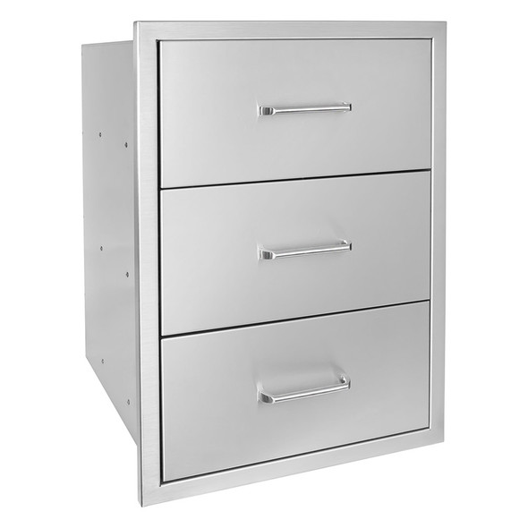 Wildfire-19-Inch-304-Stainless-Steel-Triple-Access-Drawer-Front Wildfire-19-Inch-304-Stainless-Steel-Triple-Access-Drawer-Front