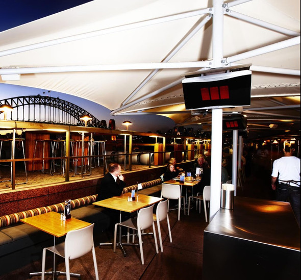 Bromic Heating Tungsten 300 Smart-Heat 20-in 26,000 BTU Natural Gas Patio Heater -  BH0110001-1