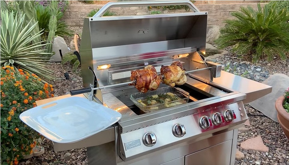 BBQ Grill Rotisserie Kits