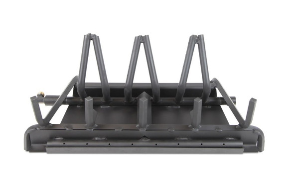 Kiva Gas Logs Burner Stainless Steel for Adobelite Fireplace by Grand Canyon Gas Logs - KIVABRN-18-SS