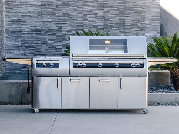 Fire Magic Echelon Diamond E1060s 48-Inch Gas Grill with Power Burner, Rotisserie, Magic Window, Infrared Burner & Digital Thermometer