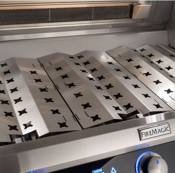 Fire Magic Echelon Diamond E790i 36-Inch Freestanding Gas Grill with Rotisserie, Magic Window & Analog Thermometer