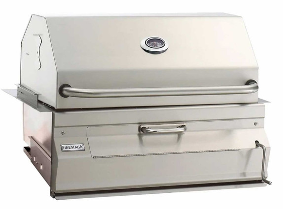 Fire Magic Legacy 30-Inch Built-In Smoker Charcoal Grill