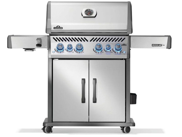 Napoleon Rogue PRO-S 525 4-Burner Gas Grill with Infrared Side and Rear Burner - RPS525RSIBXSS-2