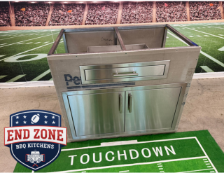 End Zone BBQ Kitchen Storage Max module